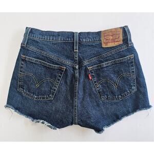 LEVIS Jean Denim Shorts 501, Limited R Tag, Buttonfly, Womens Sz W28, 11 inch